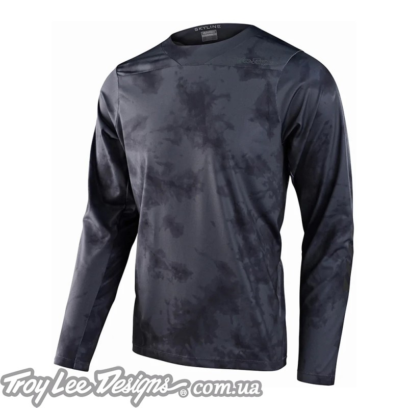 Джерси TLD SKYLINE LS CHILL JERSEY [TIE DYE CHARCOAL]